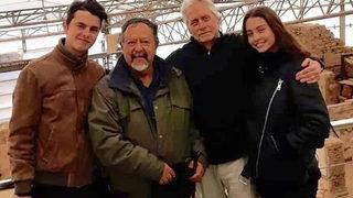 Michael Douglas ve Catherine Zeta Jones, Efes Antik Kenti'ni ziyaret etti
