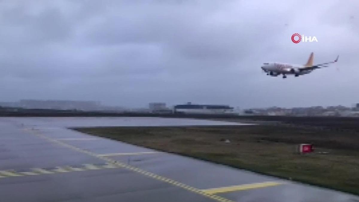 Sabiha G&ouml;k&ccedil;en'de u&ccedil;ağın pistten &ccedil;ıkma anının g&ouml;r&uuml;nt&uuml;leri ortaya &ccedil;ıktı