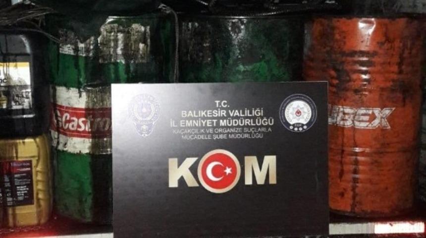 Polisten akaryakıt operasyonu