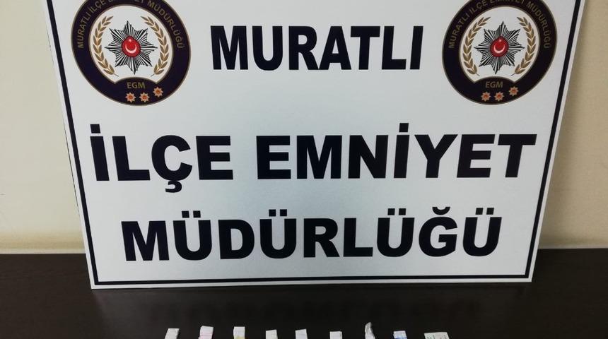 Tekirdağ’da uyuşturucu operasyonunda 2 gözaltı