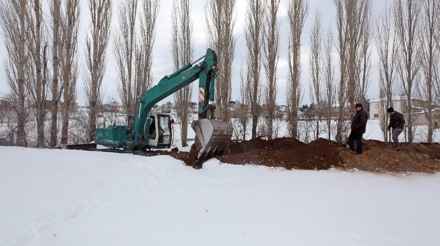 Talas&rsquo;ta su baskınlarına karşı ıslah &ccedil;alışması