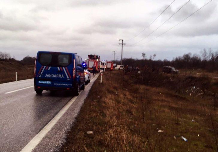 Sakarya’da feci kaza! Otomobil takla attı: 1 ölü G1