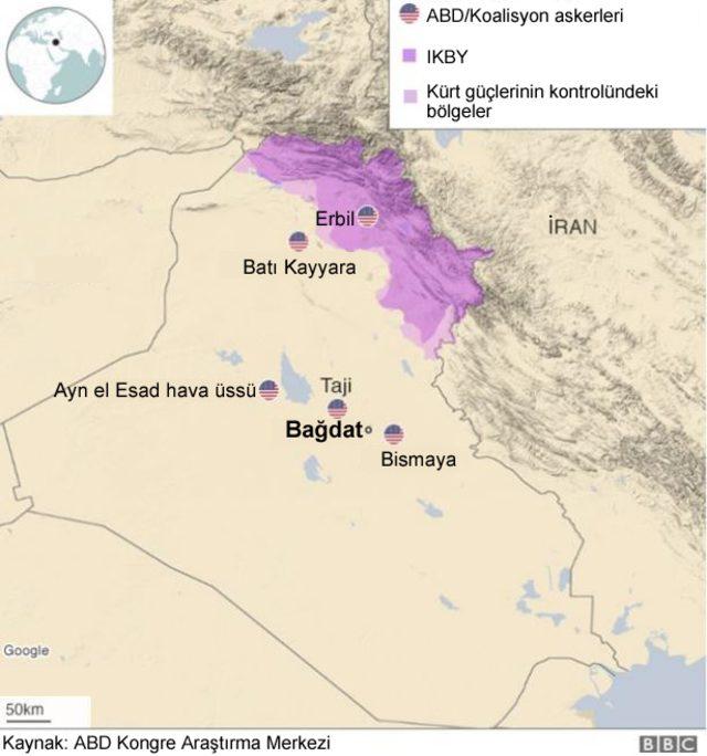 Irak haritası