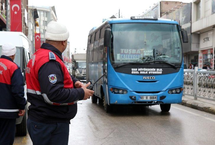 Van Büyükşehir’den toplu taşıma denetimi G2