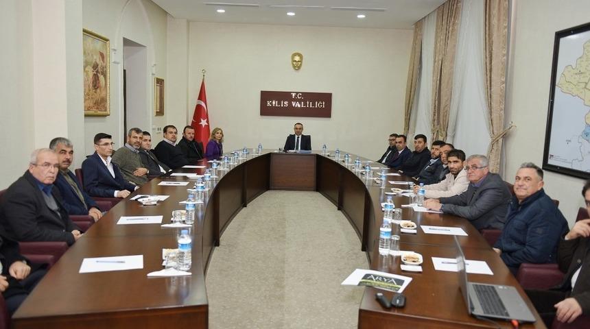 “Zeytin Üretimi ve Zeytinyağı Sektörü" konulu toplantı yapıldı