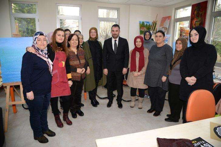 Başkan Çetin’den Hanım Evlerine ziyaret G4