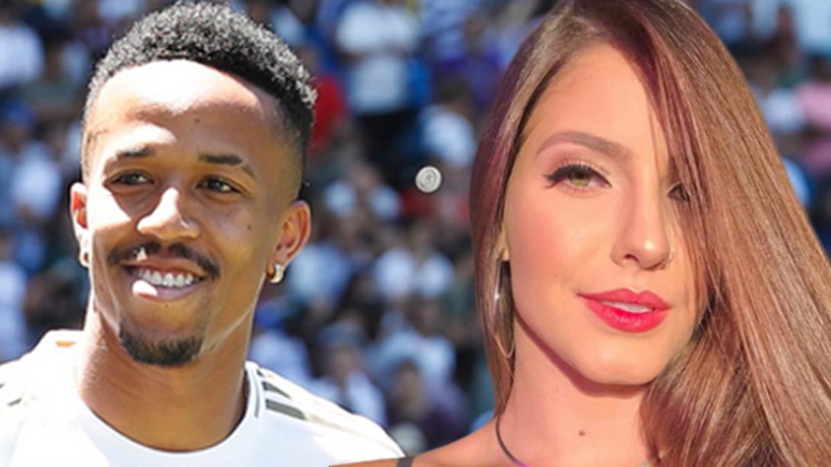 Real Madridli Eder Militao, Alicia Gomes Olivera ile aşk yaşıyor