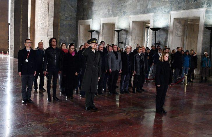 Büyükçekmeceli muhtarlardan Anıtkabir ziyareti G4