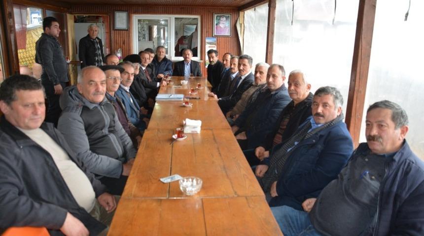 Başkan Kaya, muhtarların taleplerini dinledi