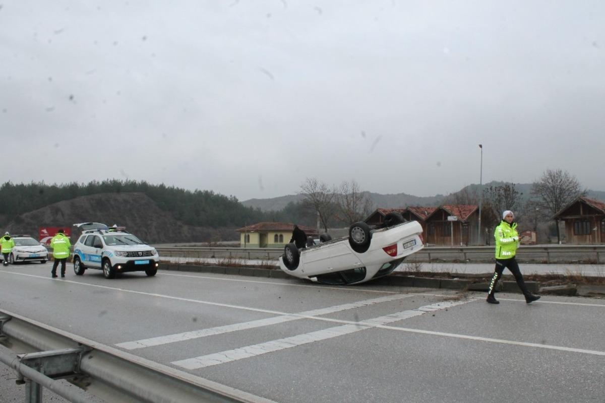 Tosya&rsquo;da kaza, 2 yaralı