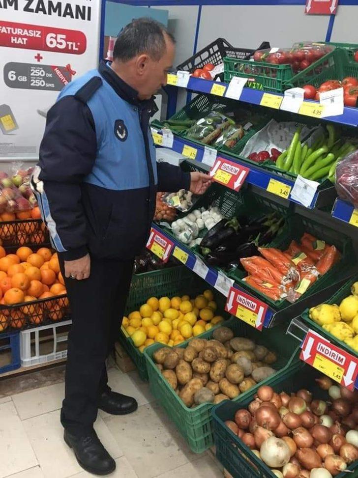 Canik Zabıtasından fiyat ve etiket denetimi G3