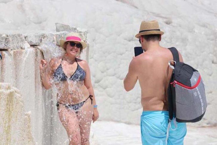 Pamukkale 2019 yılında turist rekoru kırdı G3
