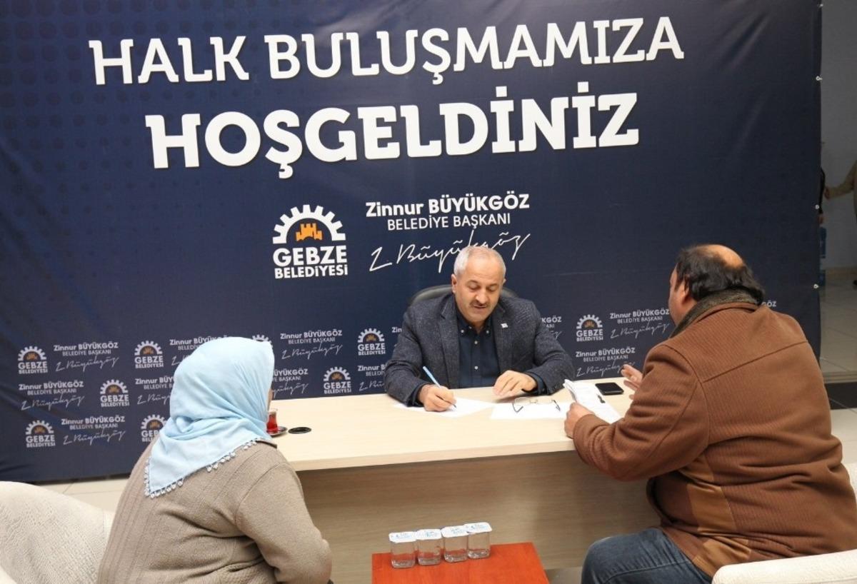 B&uuml;y&uuml;kg&ouml;z &lsquo;Halk Meclisi&rsquo;nde vatandaşları dinliyor