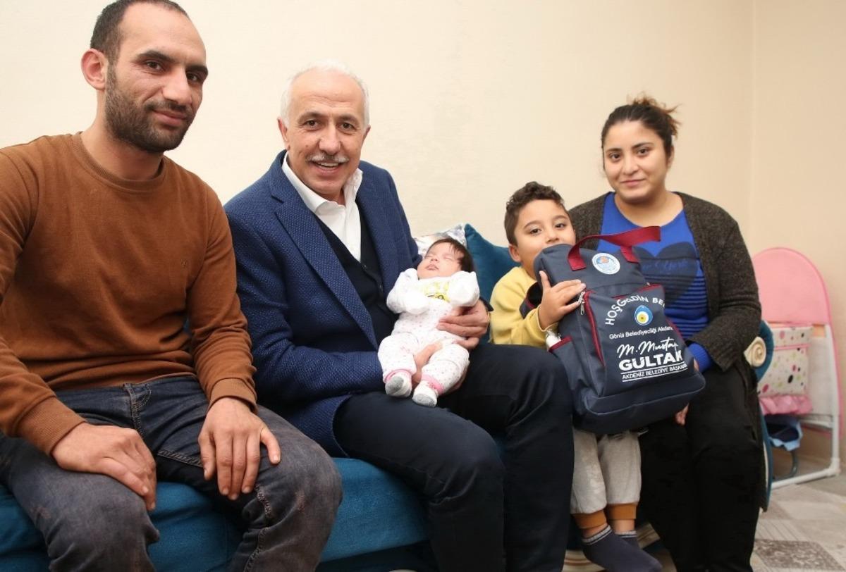 &rsquo;Hoş geldin bebek&rsquo; projesi aileleri mutlu ediyor