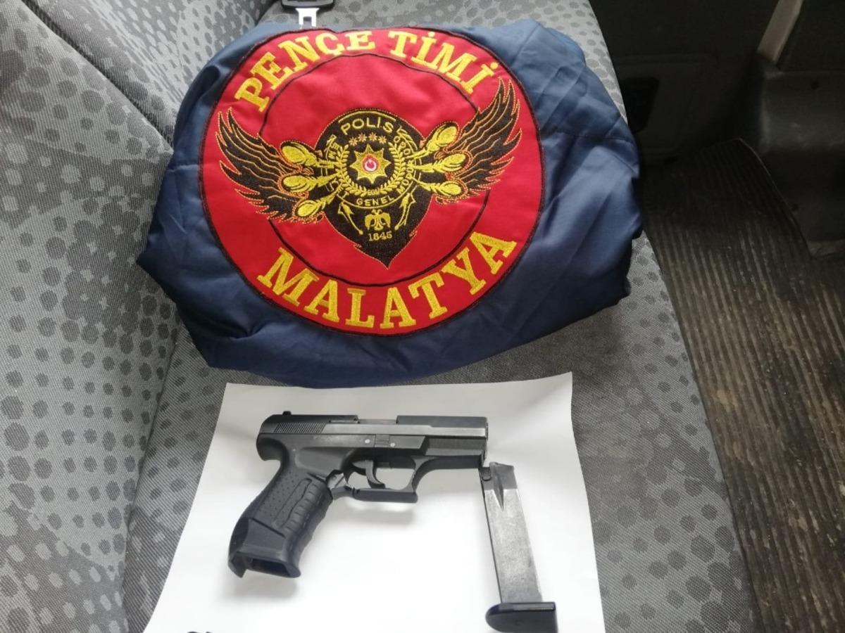 Malatya polisinden şok uygulama