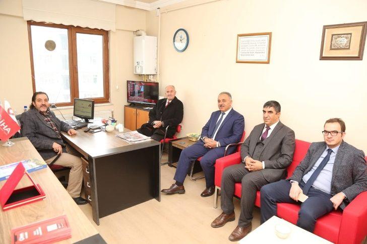 Başkan Akman’dan İHA’ya ziyaret G1