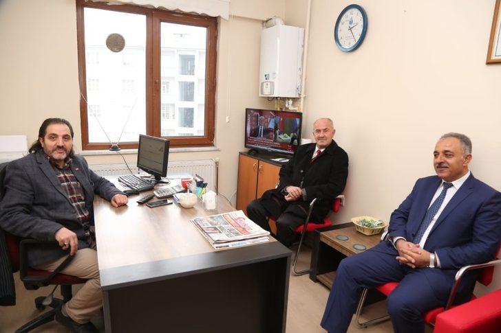 Başkan Akman’dan İHA’ya ziyaret G2