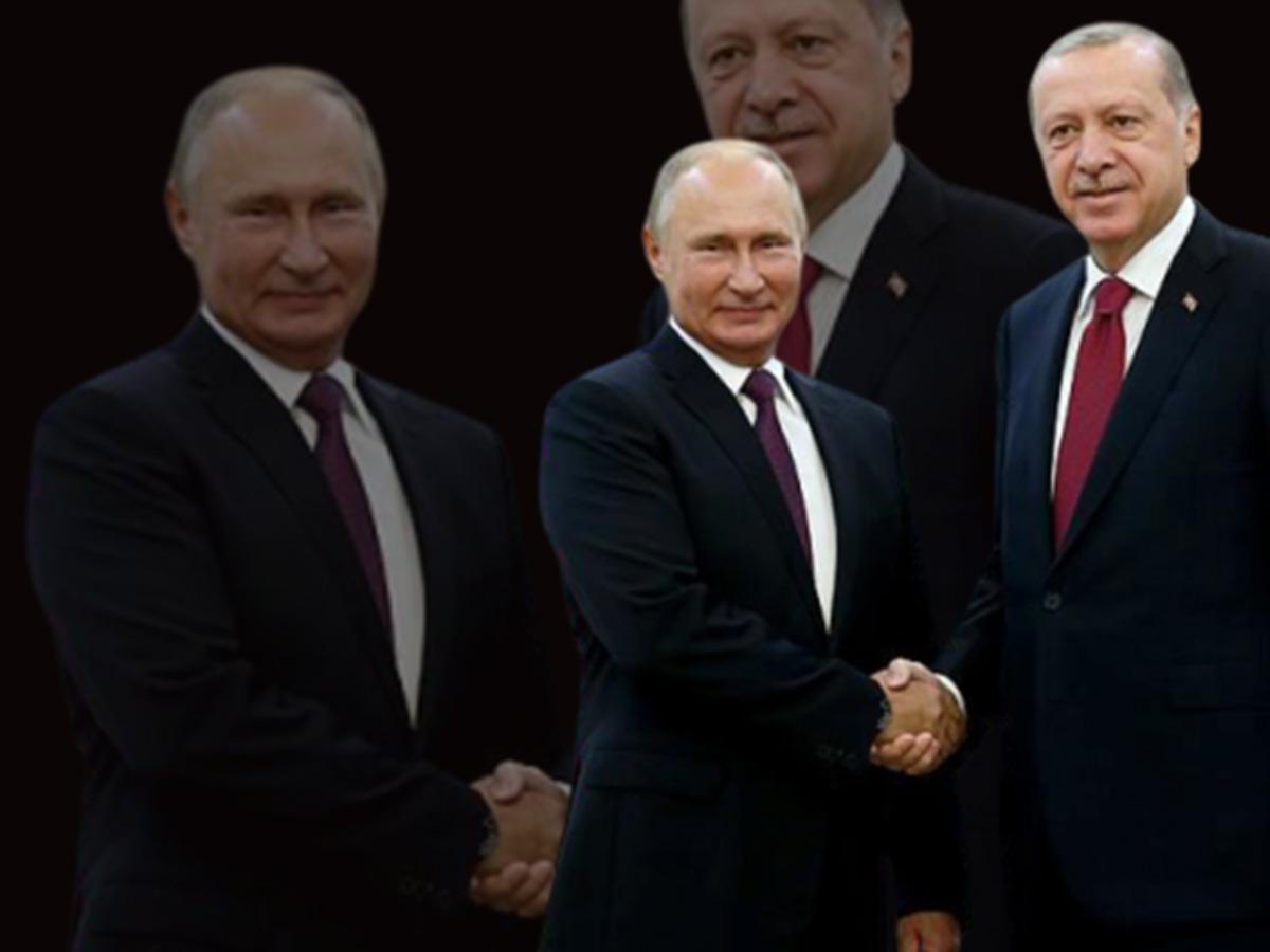 Cumhurbaşkanı Erdoğan Putin'e 'T&uuml;rkiye-Libya Mutabakatı' kitabını hediye etti