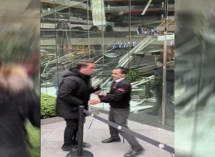 Son dakika: Zorlu Center'da kafenin çatısı çöktü! Yaralılar var G3