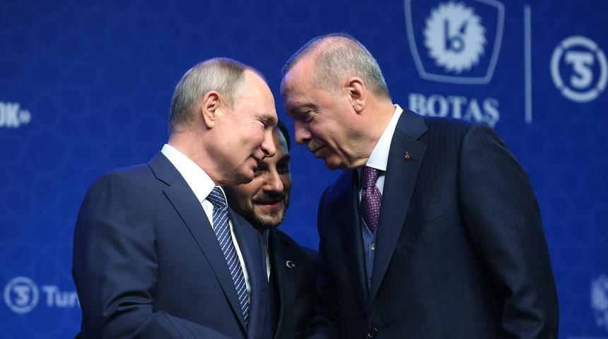 Cumhurbaşkanı Erdoğan ile Putin ikinci kez bir araya geldi