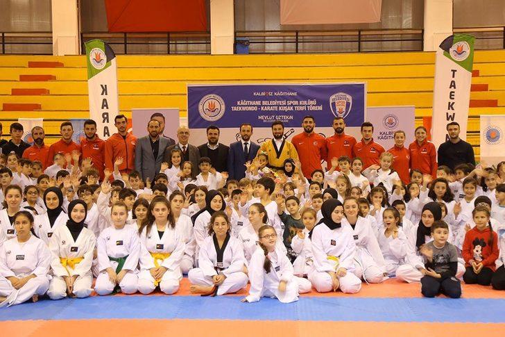 Kâğıthane’de 200’e yakın çocuk kuşak atladı G3