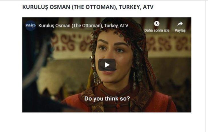 Kuruluş Osman, The Wit List’in Aralık ayı seçkisine girdi! G1