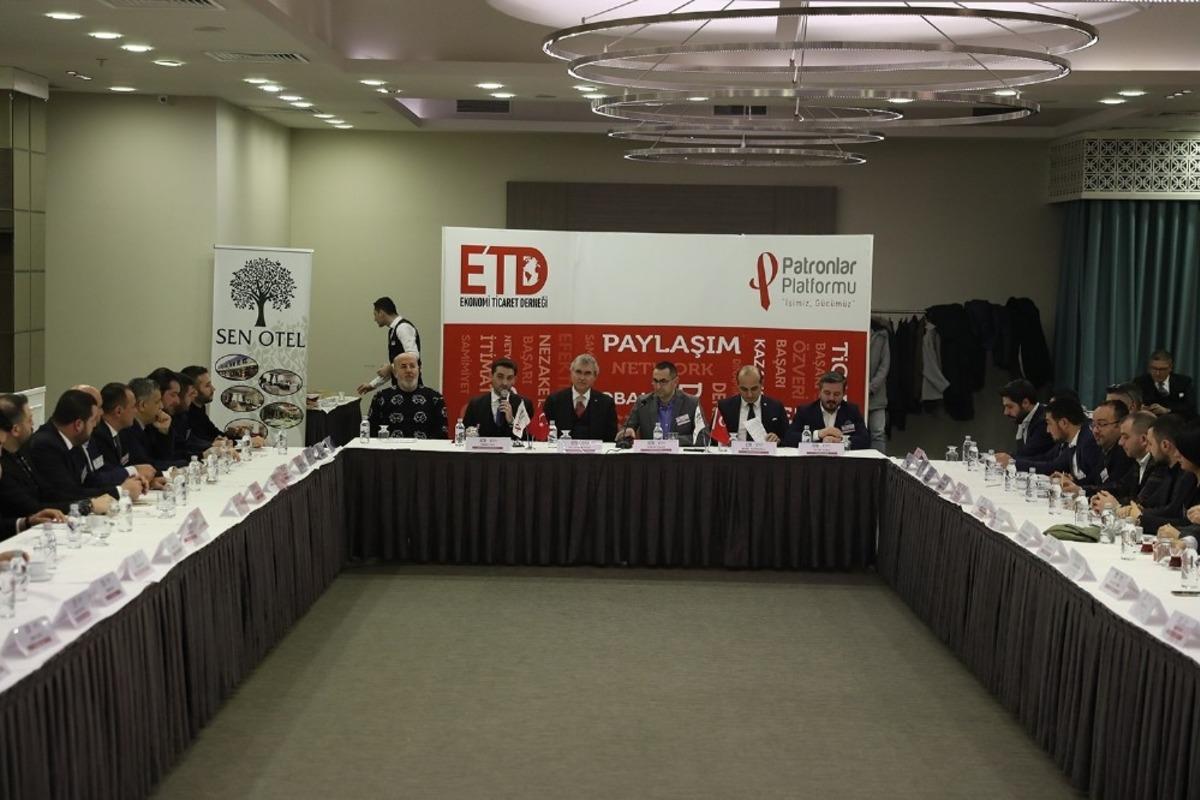 Başkan Y&uuml;ce, Patronlar Platformu Toplantısına katıldı