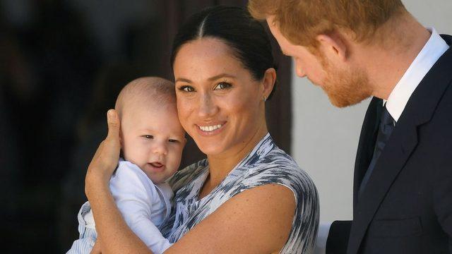 meghan, harry ve oğulları archie