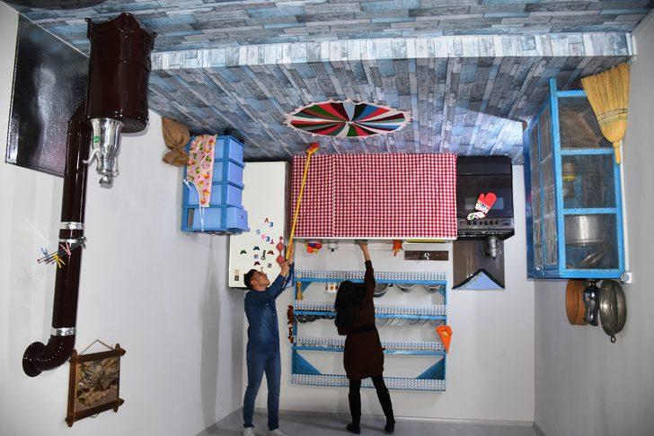 malatya daki ters ev bas donduruyor son dakika haberler