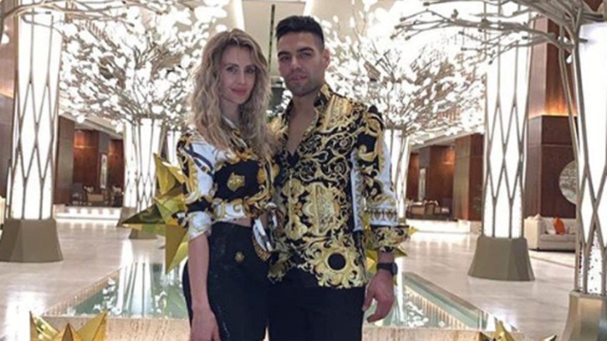 Galatasaraylı Radamel Falcao'nun kıyafeti olay oldu