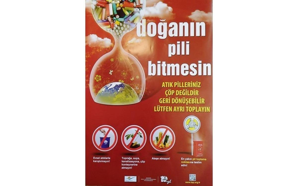 Aslanapa Belediyesi&rsquo;nden atık pil toplama yarışması