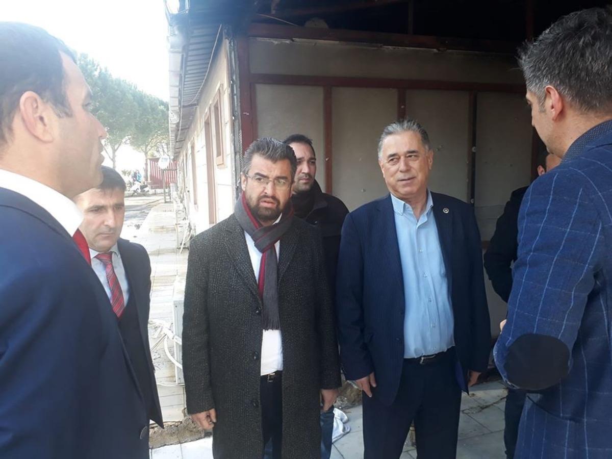 Siyasilerden hastaneye ge&ccedil;miş olsun ziyareti