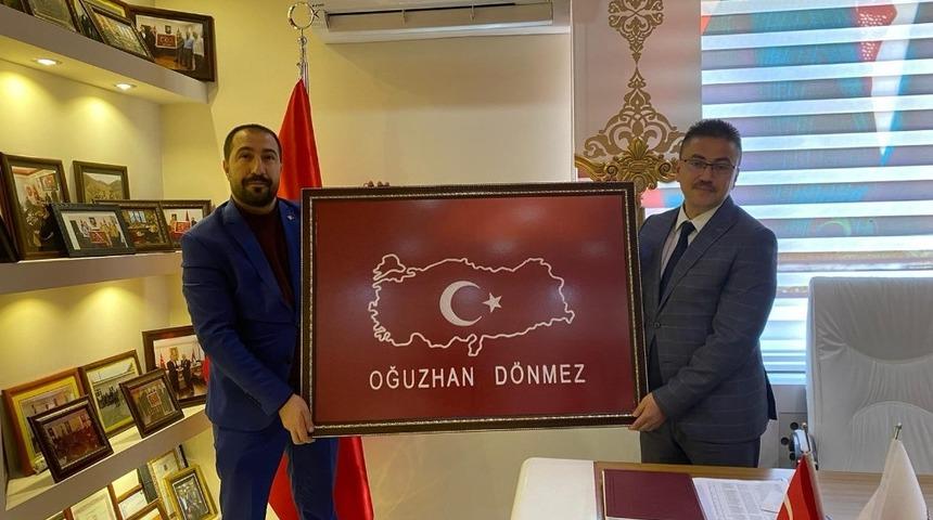 Başsavcı Oğuzhan D&ouml;nemez&rsquo;den şehit ailesi federasyonuna ziyaret