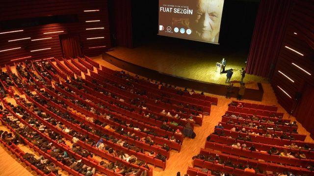 ‘Son Devrin Bilim Abidesi Fuat Sezgin’ belgeselinin galası yapıldı