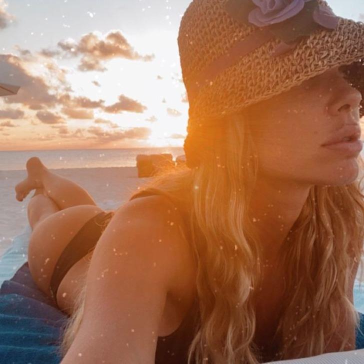 Totti'nin eşi Ilary Blasi'nin yaptığı spor sosyal medyayı salladı G4