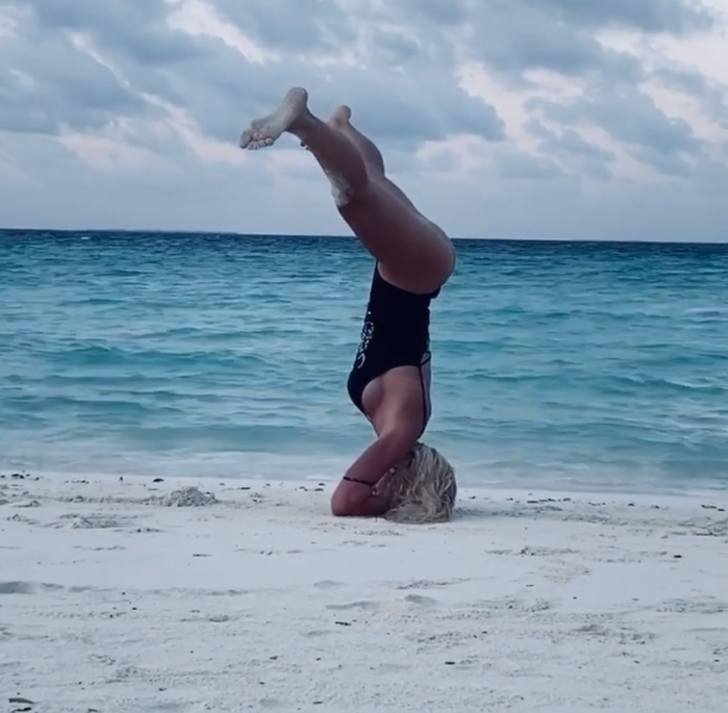 Totti'nin eşi Ilary Blasi'nin yaptığı spor sosyal medyayı salladı G5