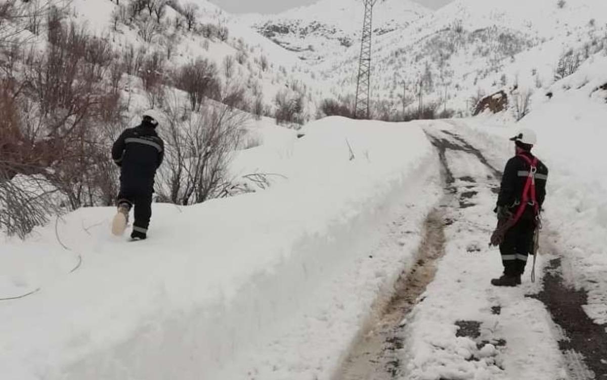 VEDAŞ ekibinin zorlu mesaisi