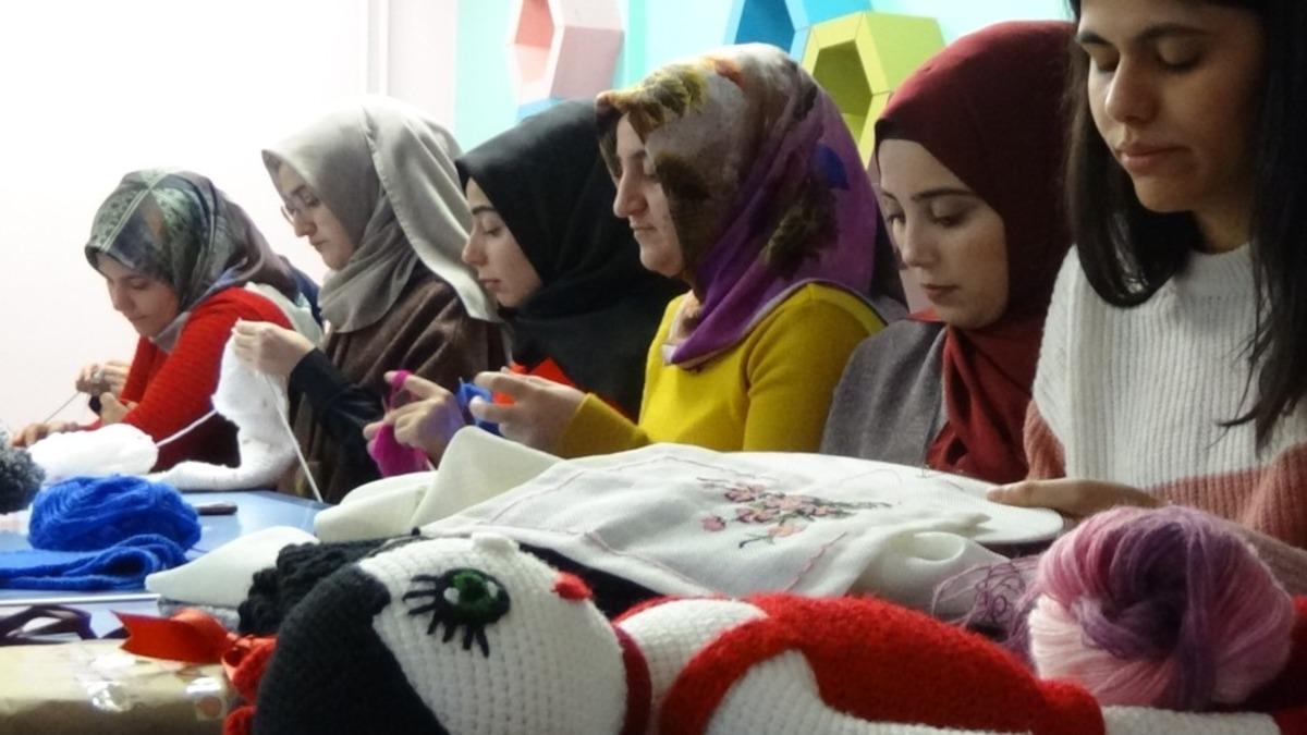 KYK yurtlarında barınan &ouml;ğrencilerden y&uuml;rekleri ısıtan &ccedil;alışma