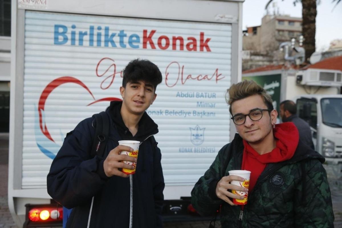 Sıcak &ccedil;orbanız Konak&rsquo;tan