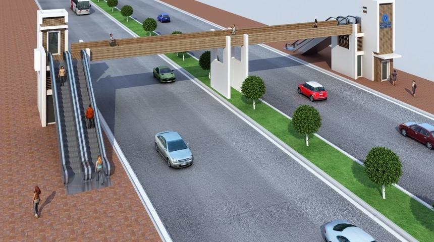 B&uuml;y&uuml;kşehir&rsquo;den Kızılırmak Caddesi ve Gazi Bulvarı&rsquo;na &uuml;st ge&ccedil;it