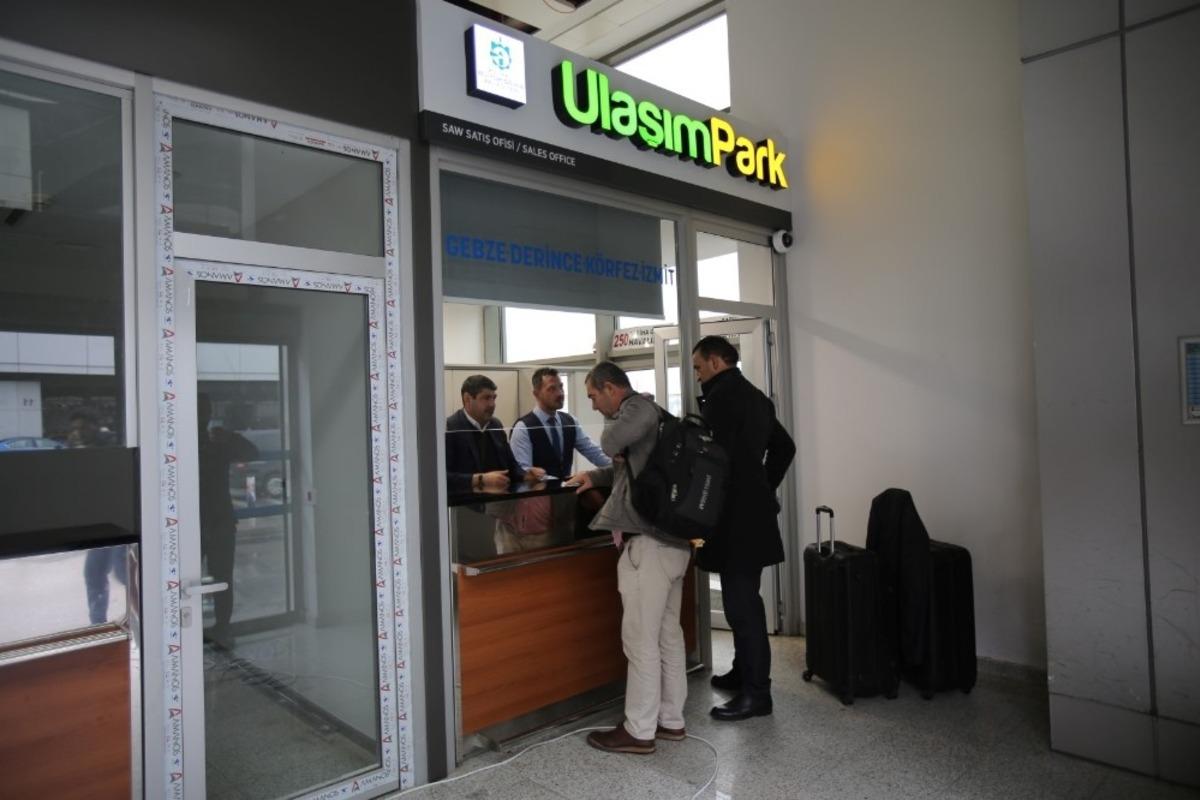 Sabiha G&ouml;k&ccedil;en&rsquo;deki Ulaşımpark bilet satış noktası yenilendi
