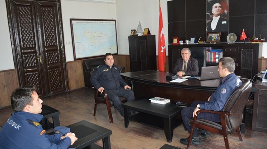 Erdek&rsquo;te asayiş toplantısı yapıldı