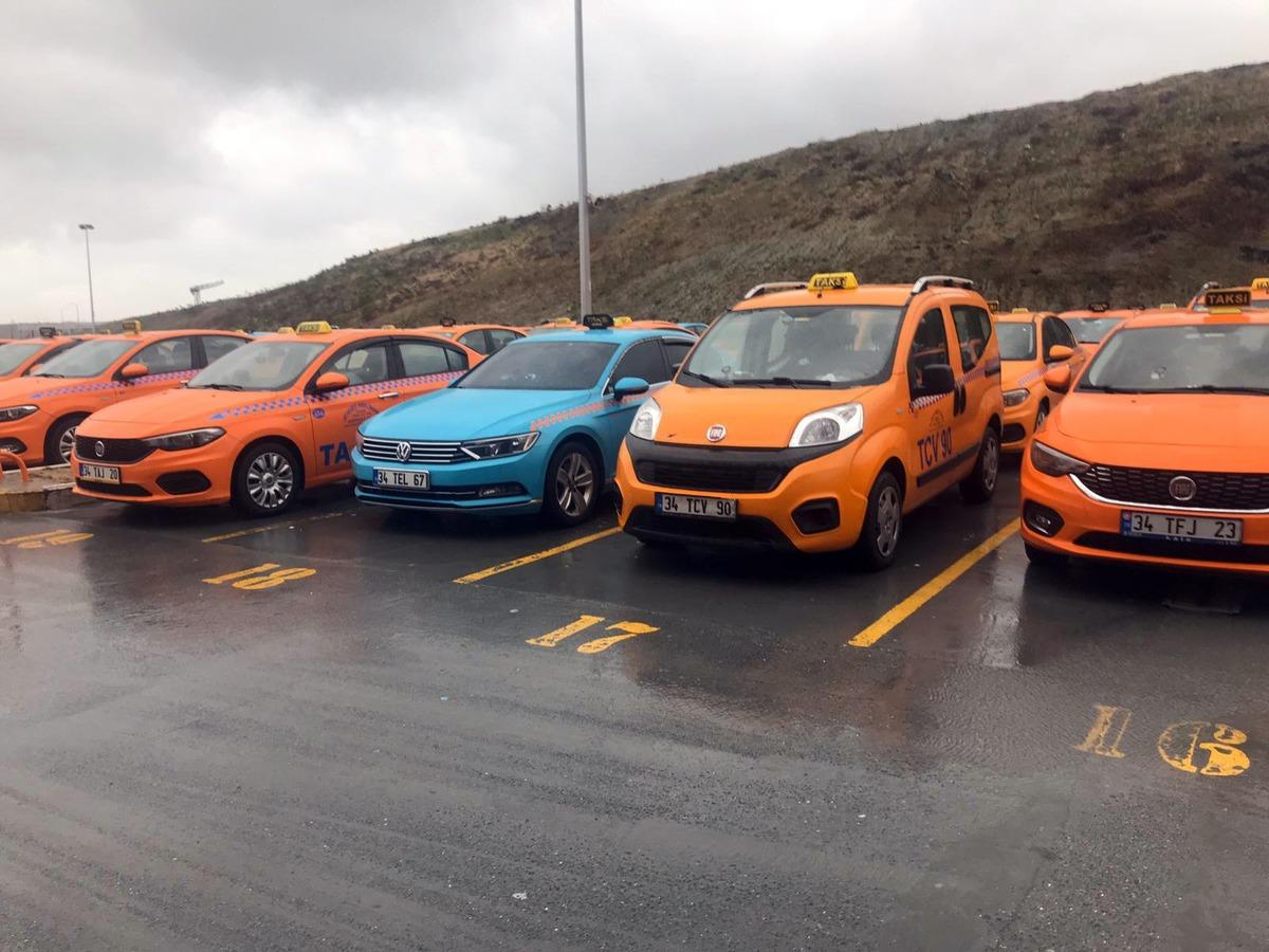 İstanbul Havalimanı taksicileri yerli otomobile talip oldu