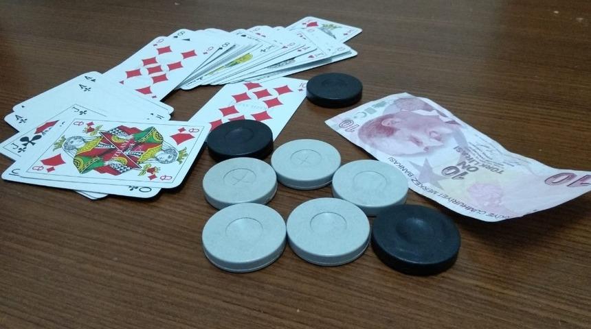 Akşehir&rsquo;de kumar operasyonu