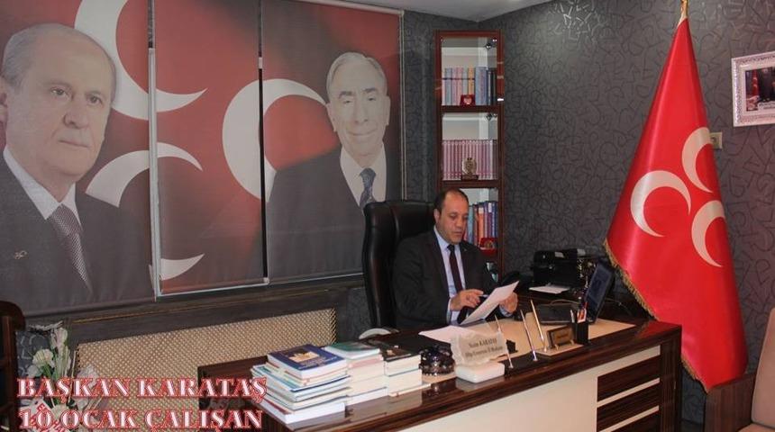 Başkan Karataş&rsquo;tan 10 Ocak &Ccedil;alışan Gazeteciler g&uuml;n&uuml; mesajı