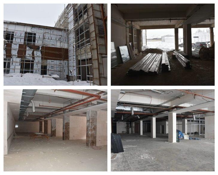 Kaymakam Doğramacı, hastane inşaatında incelemelerde bulundu G4