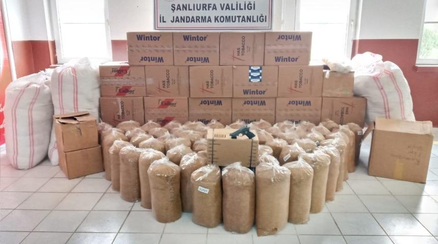 Şanlıurfa’da kaçakçılık operasyonu: 4 gözaltı