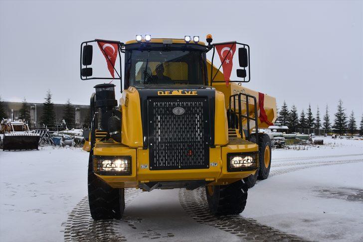 22 yıllık hayali olan kaya taşıma kamyonu 'Deve' seri üretime hazırlanıyor G3