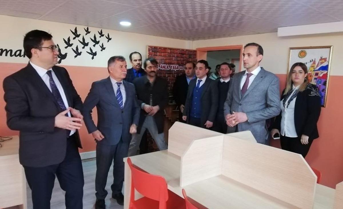 Ala&ccedil;am&rsquo;da k&uuml;t&uuml;phane a&ccedil;ılışı