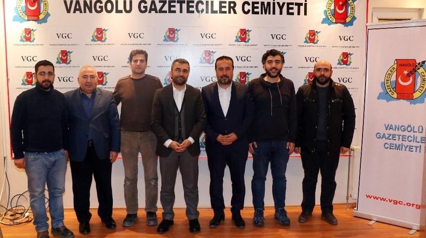 Başkan Say&rsquo;dan Vang&ouml;l&uuml; Gazeteciler Cemiyetine ziyaret
